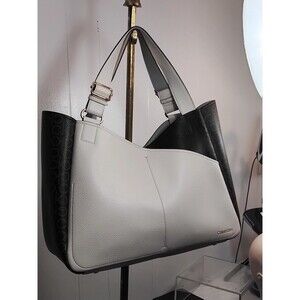 Calvin Klein Purse Black And White
